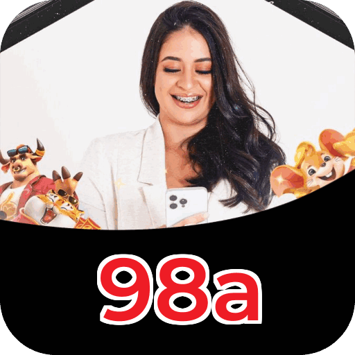 Interface do aplicativo 98a mostrando jogos disponíveis no iOS e Android
